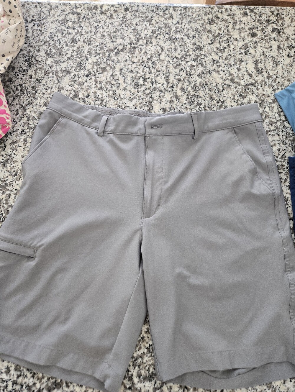Greg Norman Collection Gray Performance Hybrid Shorts